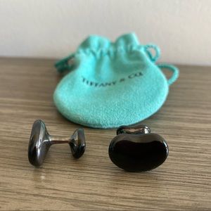 Tiffany & Co Black Cuff Links